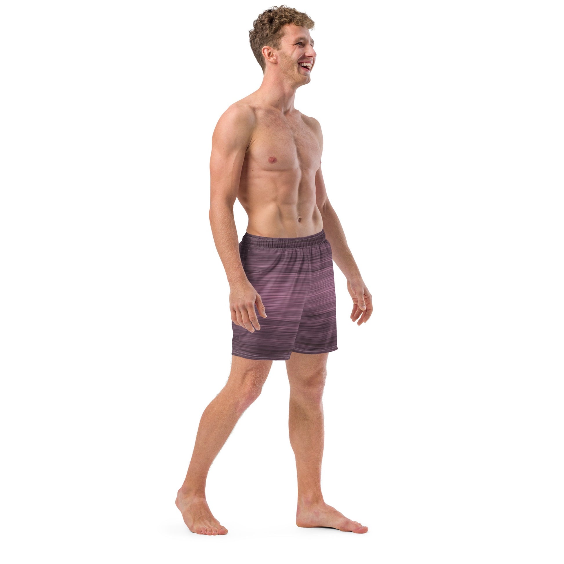 The Sleeping Yachts (at Evening) - Mens Swim Trunks - iSAW Company