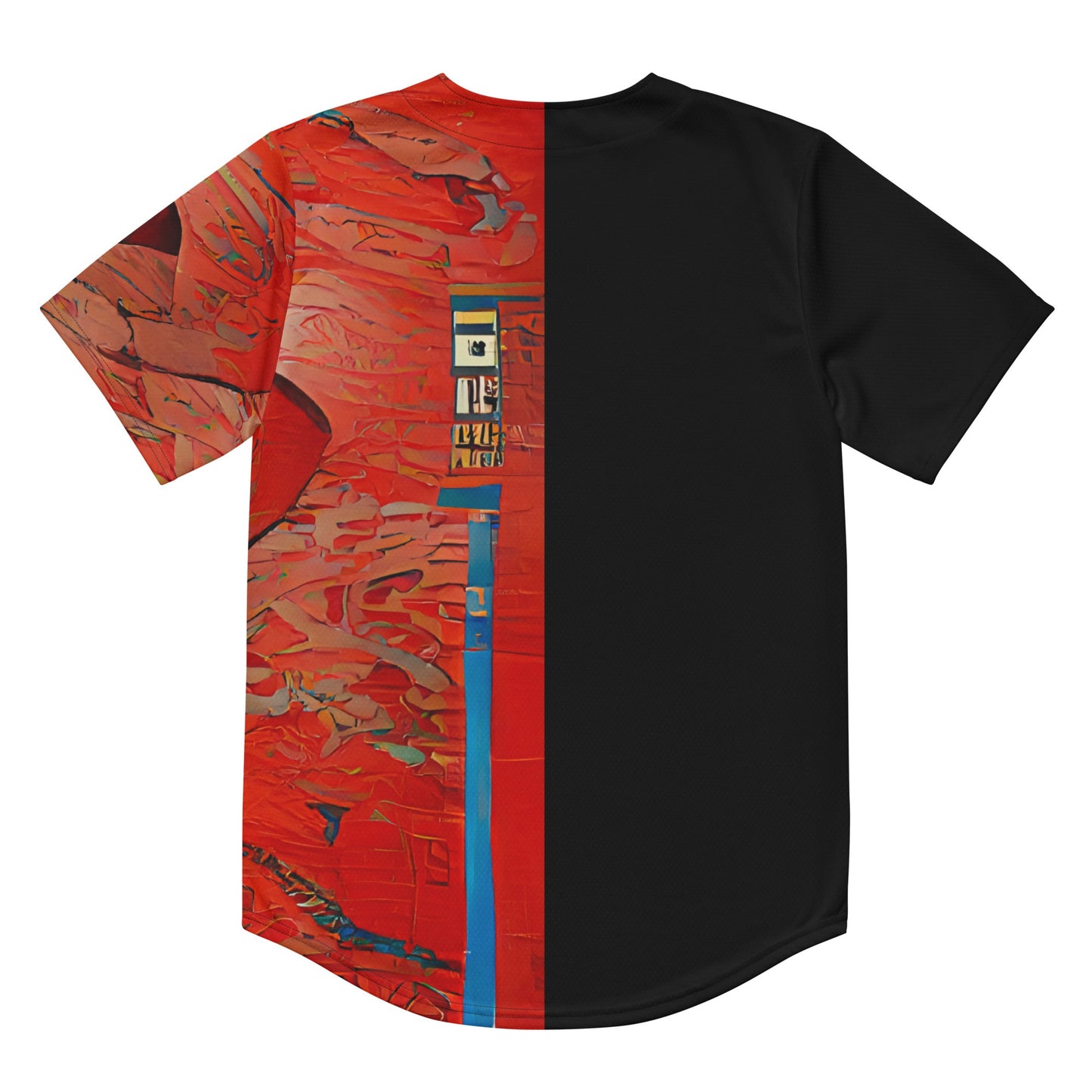 Half Black Half Hónghǎi - Unisex Baseball Jersey - iSAW Company