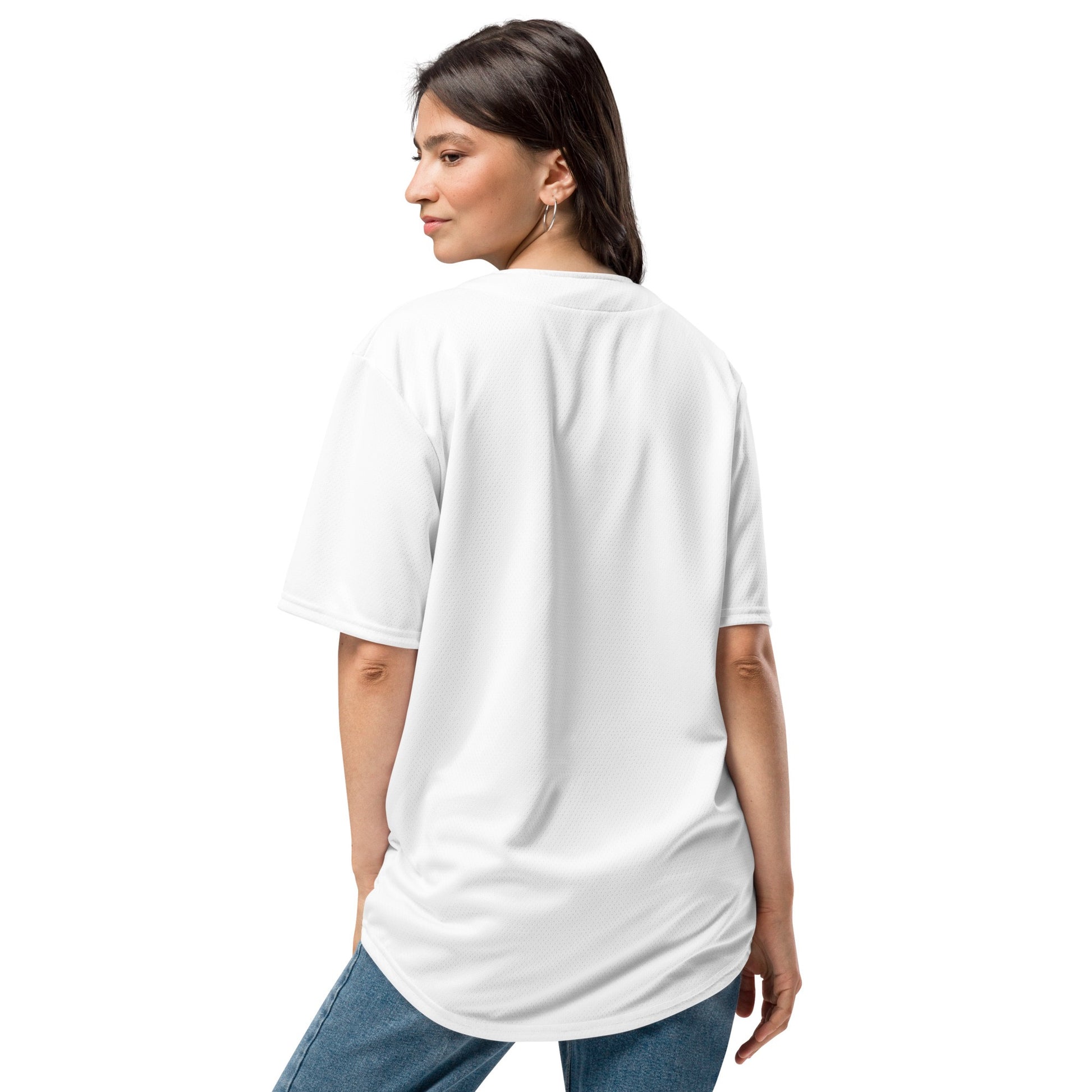 iSAW Unisex White Baseball Jersey - iSAW Company