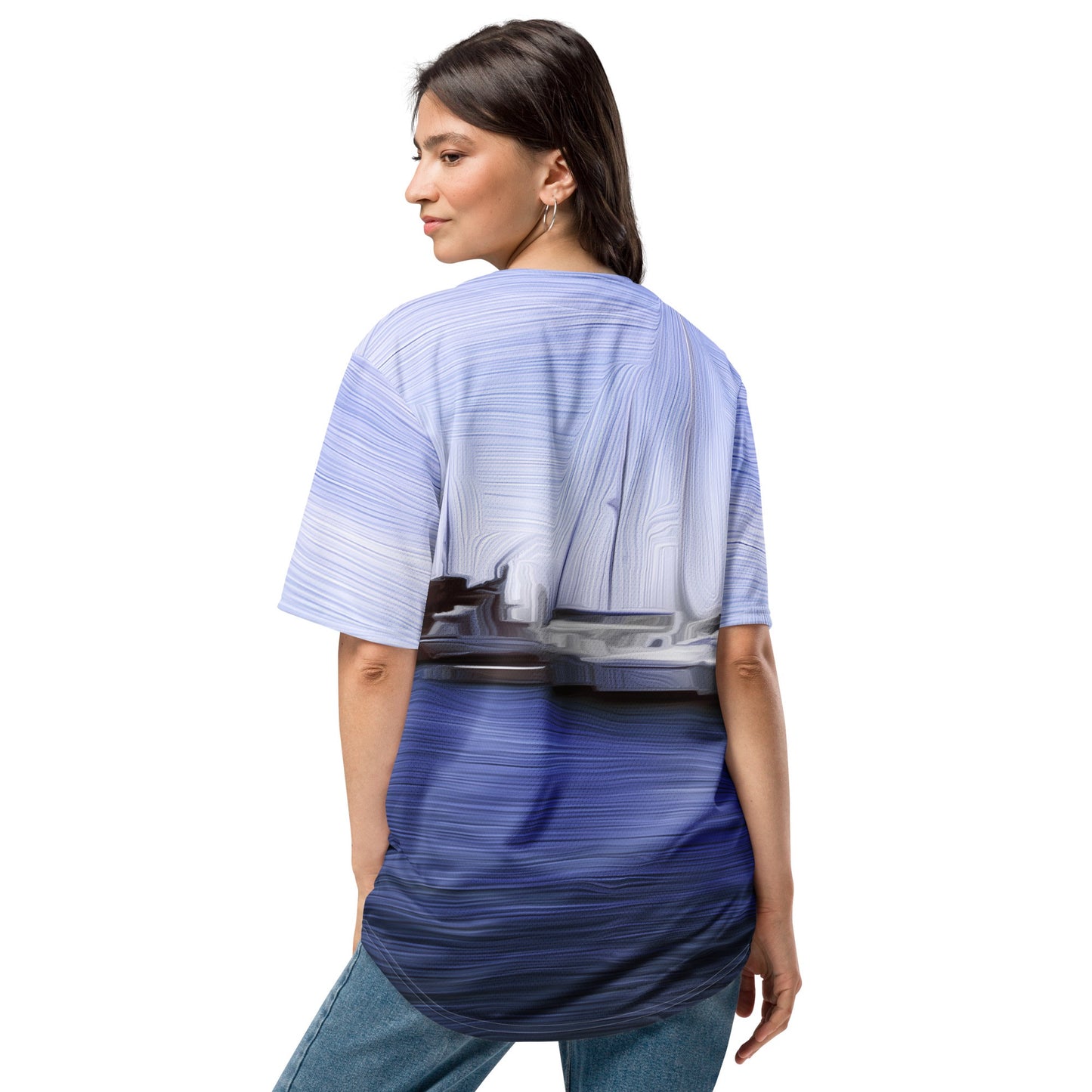 The Sleeping Yachts (at Afternoon) - Unisex Baseball Jersey - iSAW Company