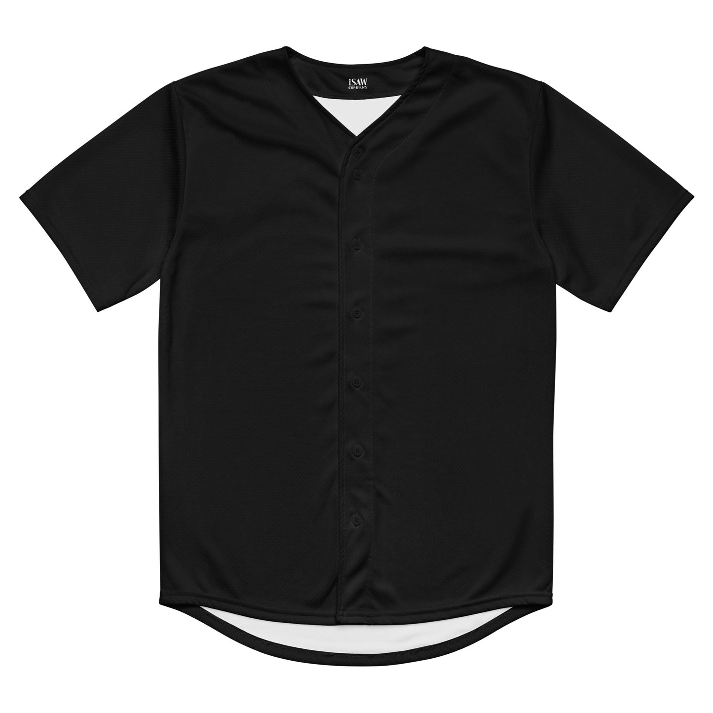 iSAW Unisex Black Baseball Jersey - iSAW Company