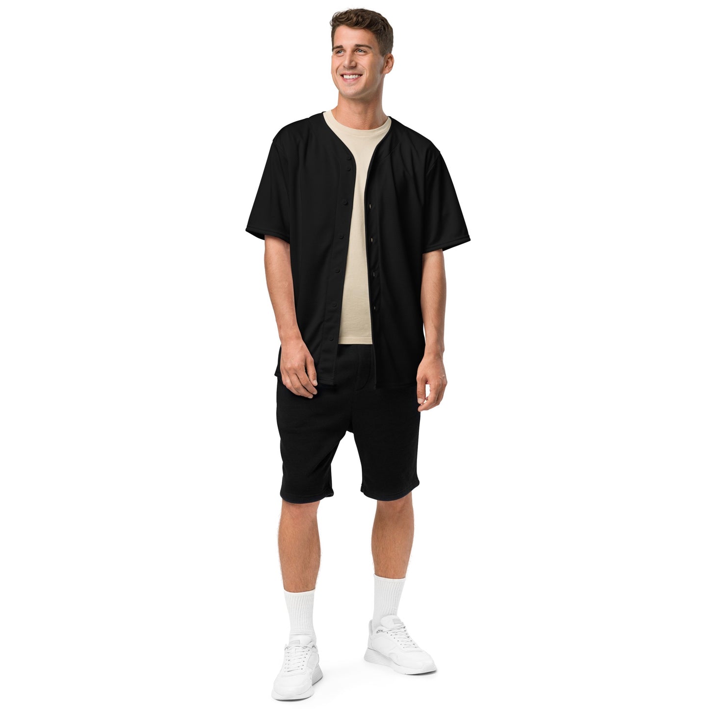 iSAW Unisex Black Baseball Jersey - iSAW Company