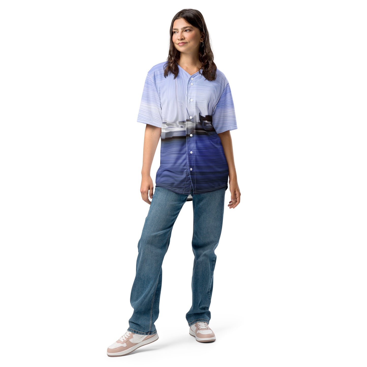 The Sleeping Yachts (at Afternoon) - Unisex Baseball Jersey - iSAW Company