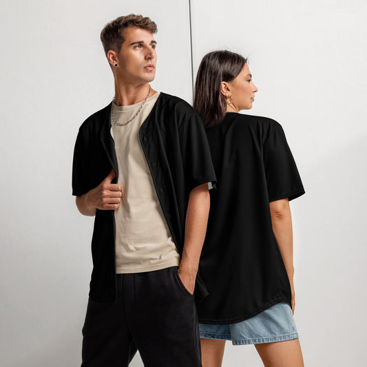 iSAW Unisex Black Baseball Jersey - iSAW Company