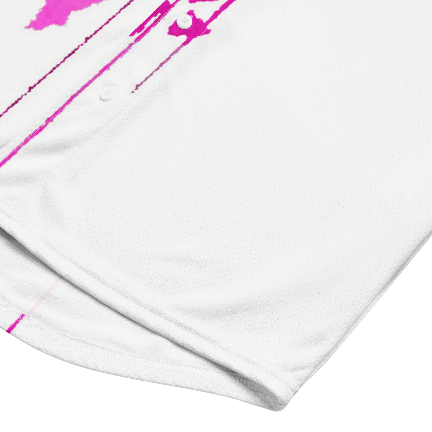 Tracks of My Tears - Womens Pink Baseball Jersey - iSAW Company