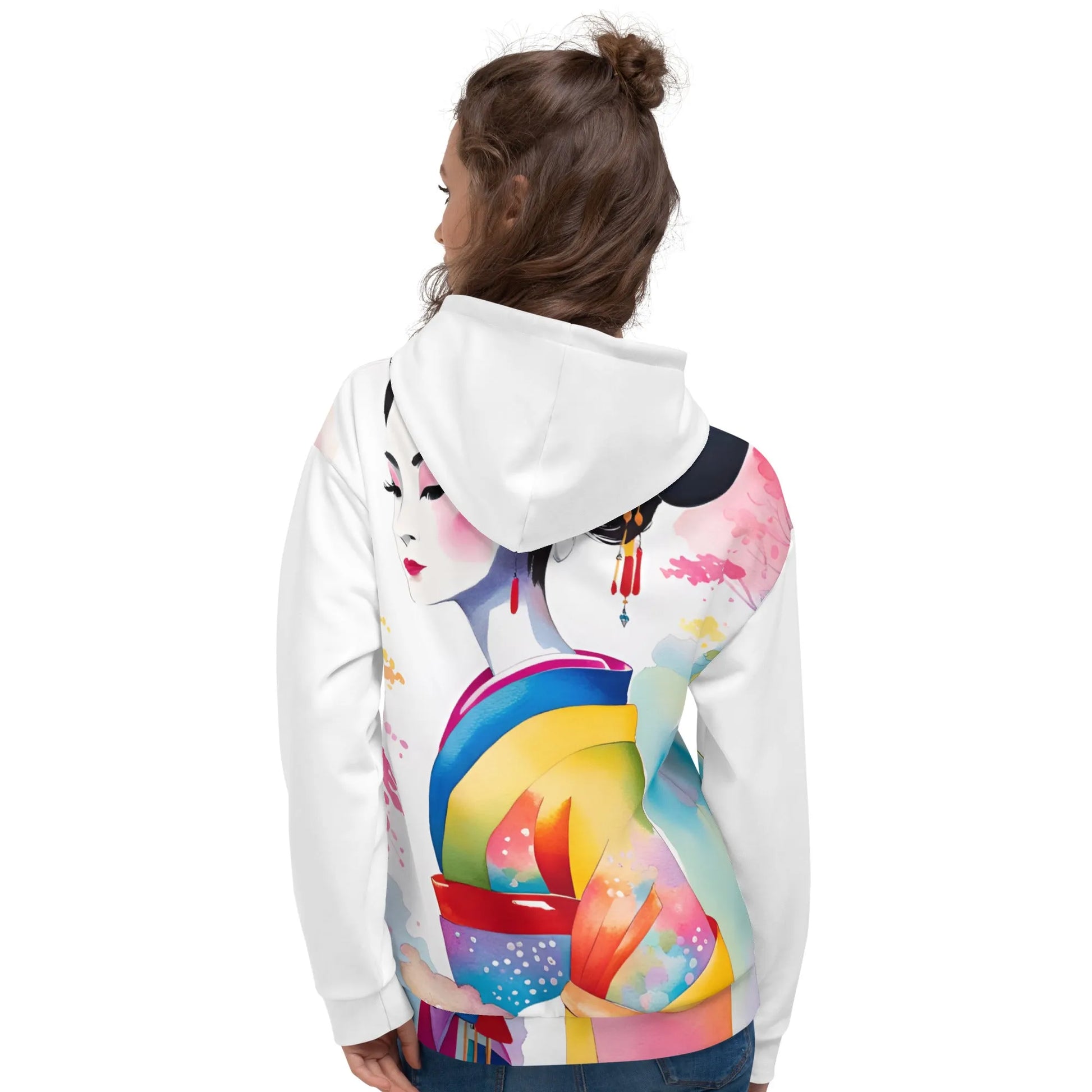 Geisha Girl - Womens Hoodie - iSAW Company