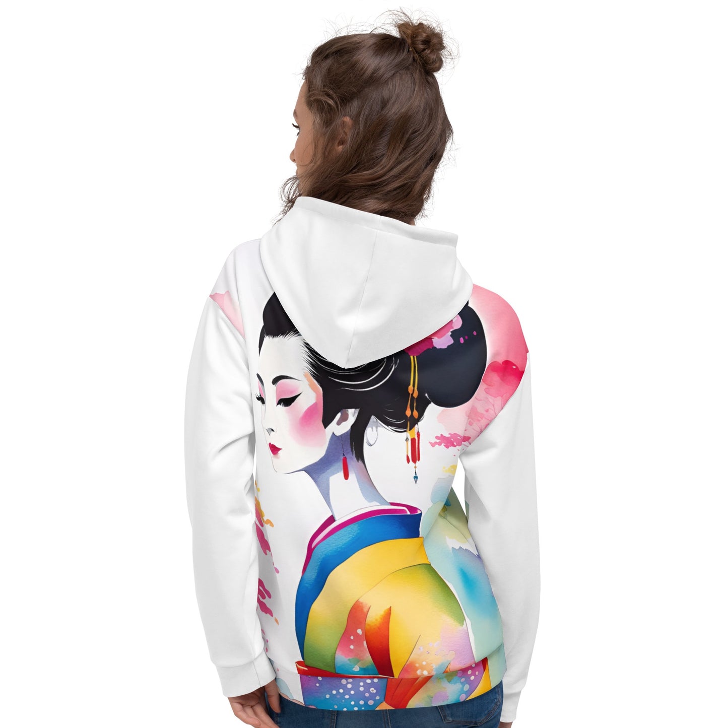 Geisha Girl - Womens Hoodie - iSAW Company