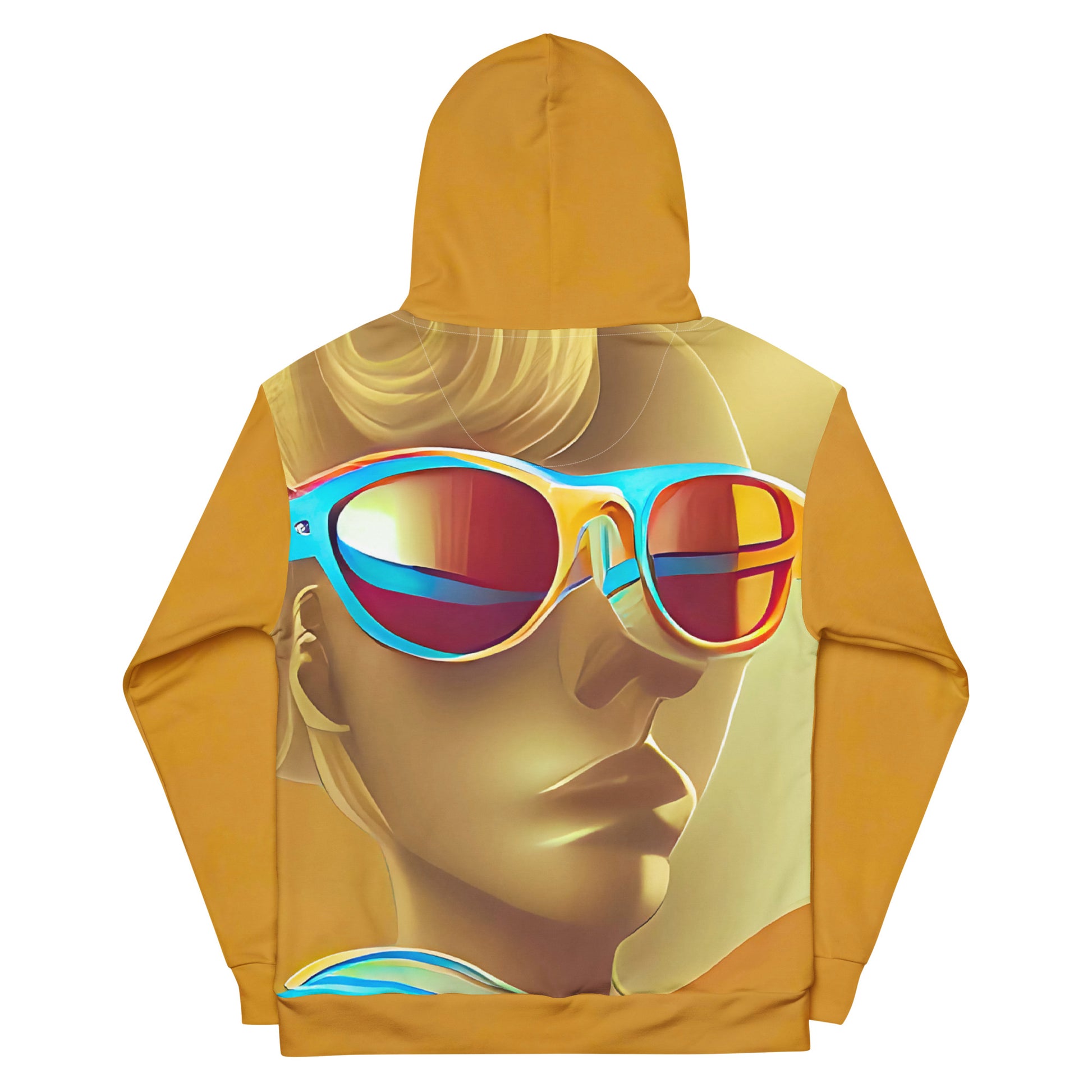 Retro Cool Orange - Womens Hoodie - iSAW Company