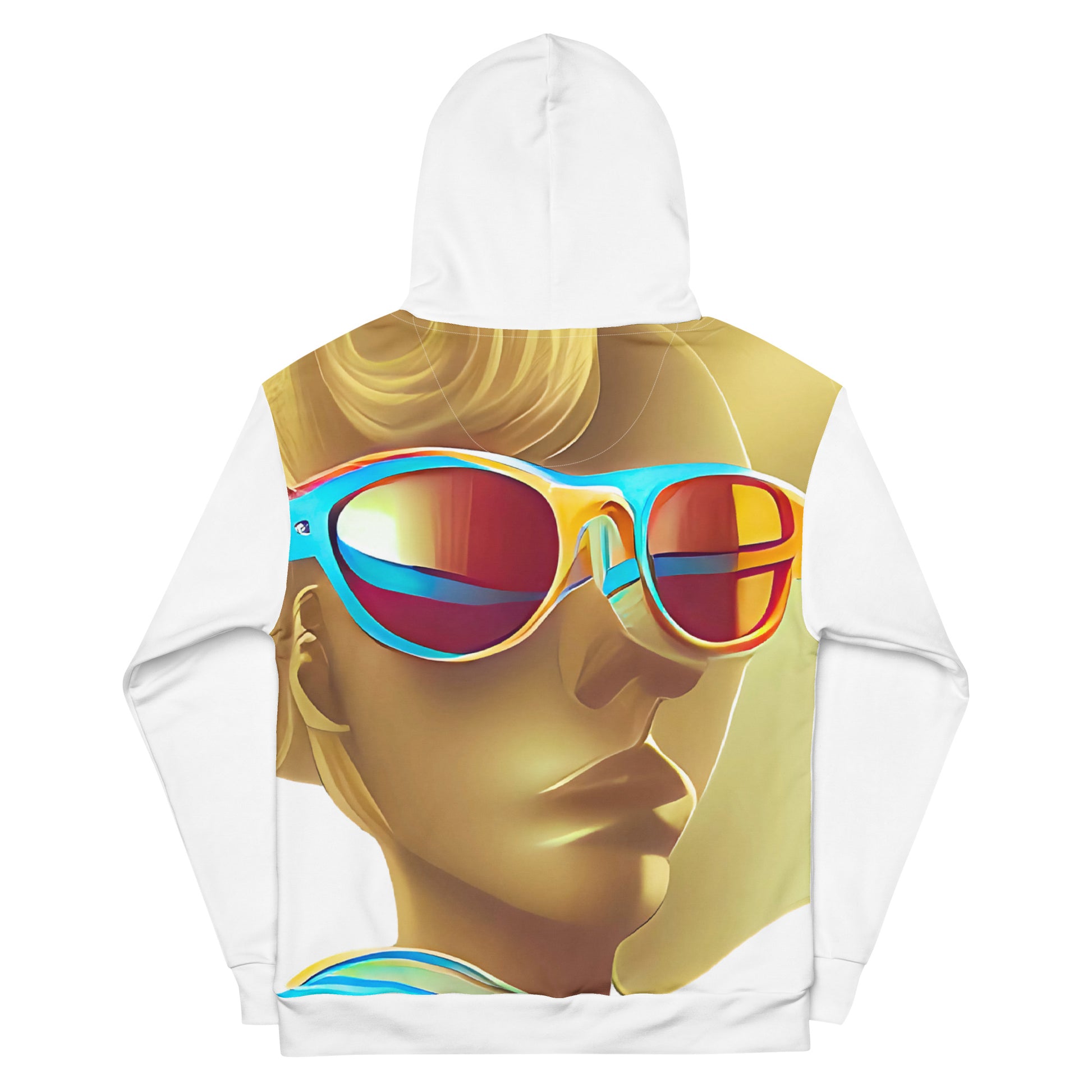 Retro Cool White - Womens Hoodie - iSAW Company