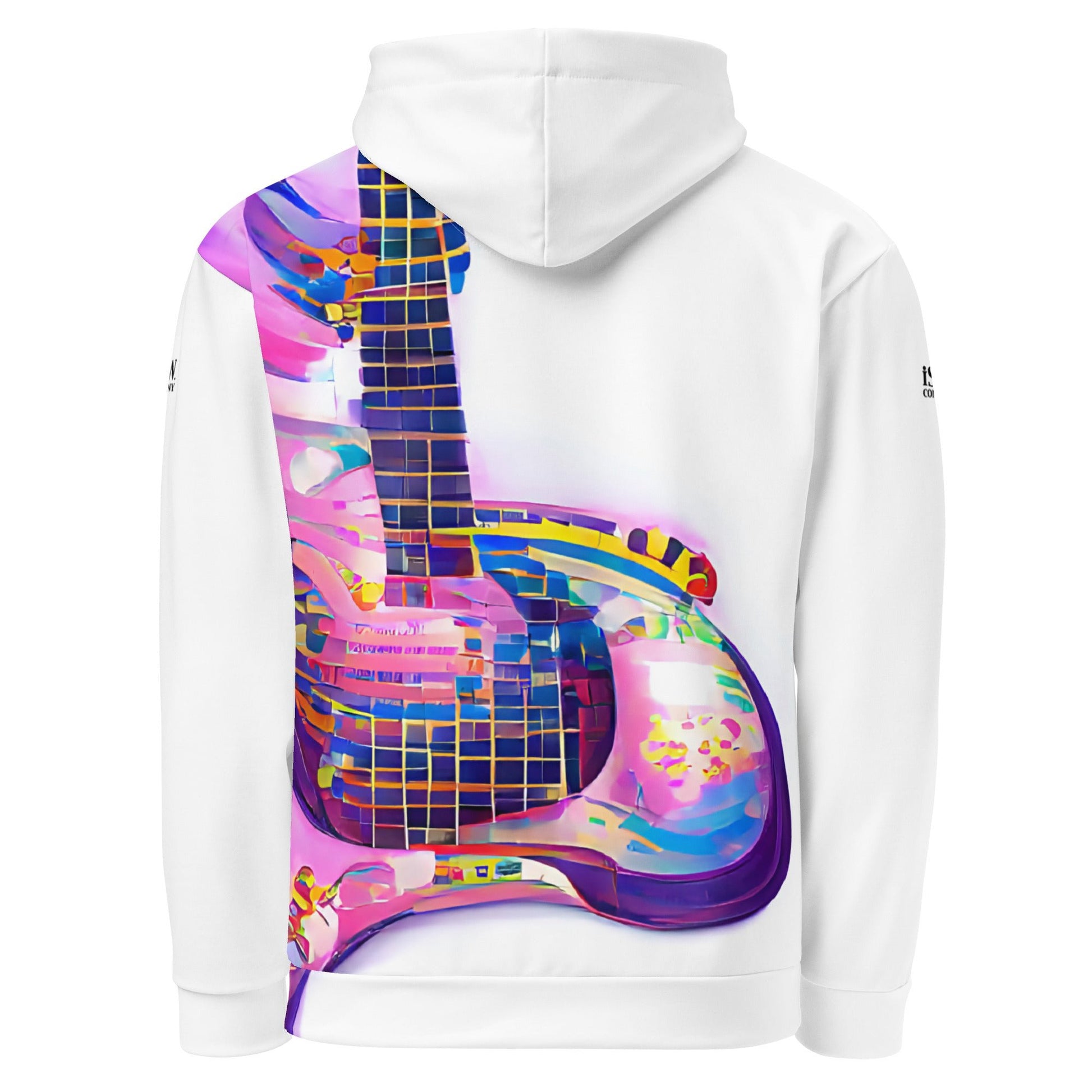 Hippie Guitar - Womens Hoodie - iSAW Company