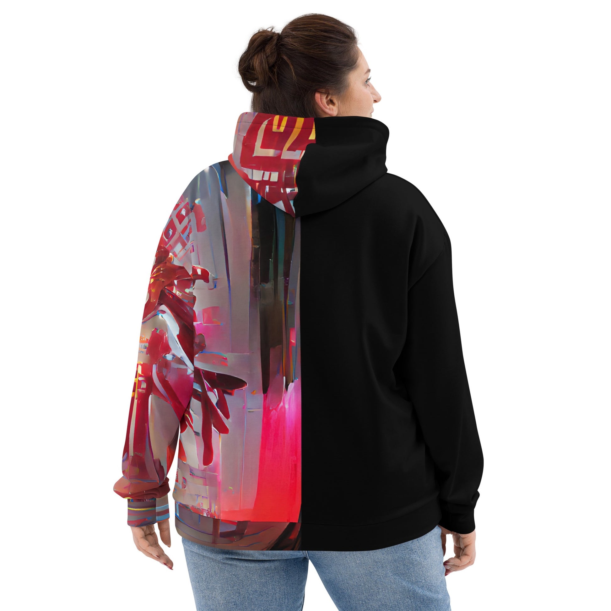 Half Black Half Báijiǔ - Unisex Hoodie - iSAW Company