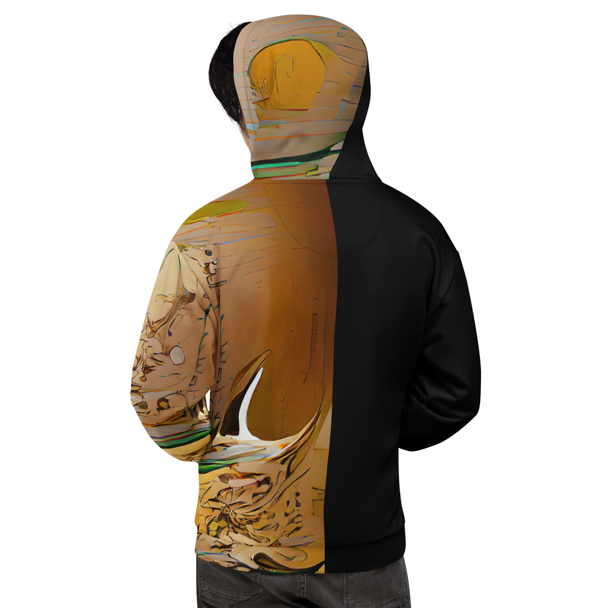 Half Black Half Gāolàng - Unisex Hoodie - iSAW Company