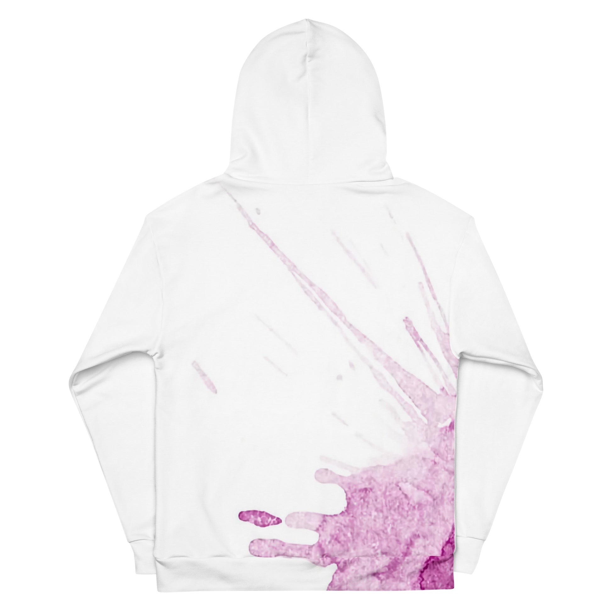 Watercolour Pink Splash - Unisex Hoodie - iSAW Company
