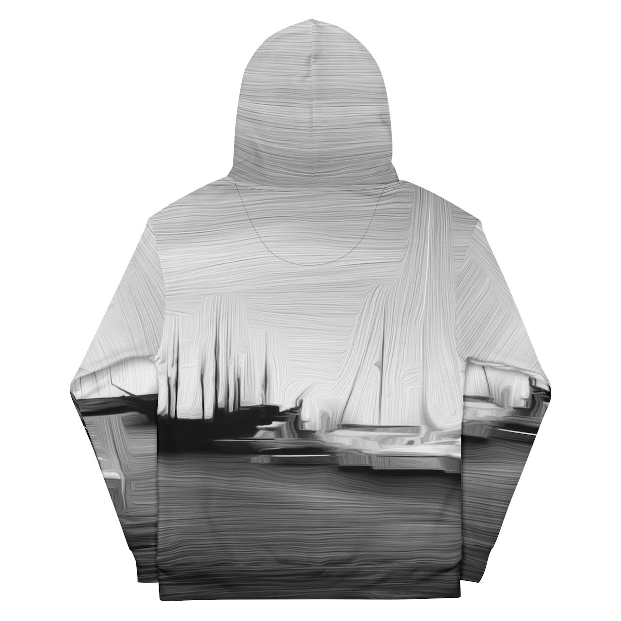 The Sleeping Yachts (at Night) - Unisex Hoodie - iSAW Company