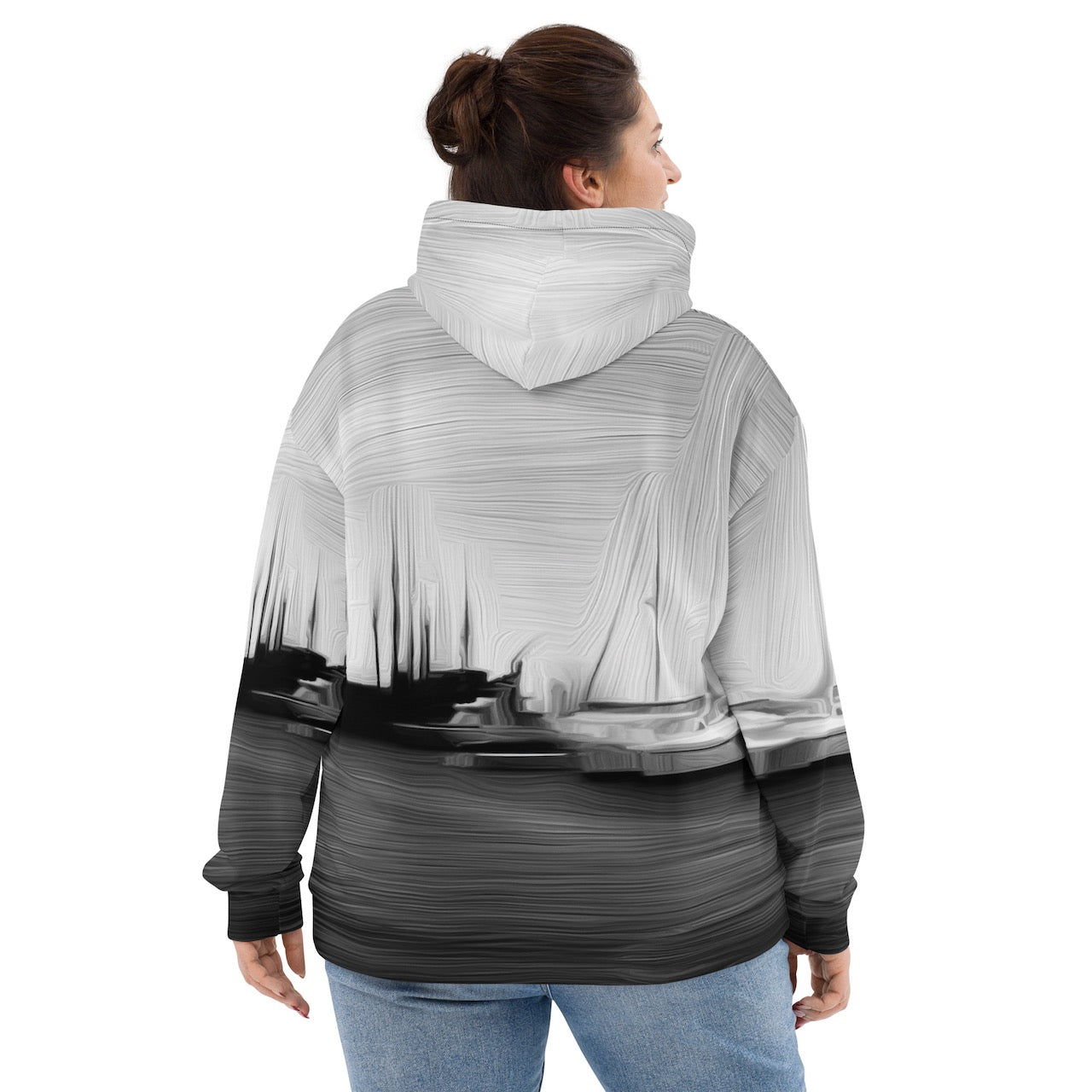 The Sleeping Yachts (at Night) - Unisex Hoodie - iSAW Company