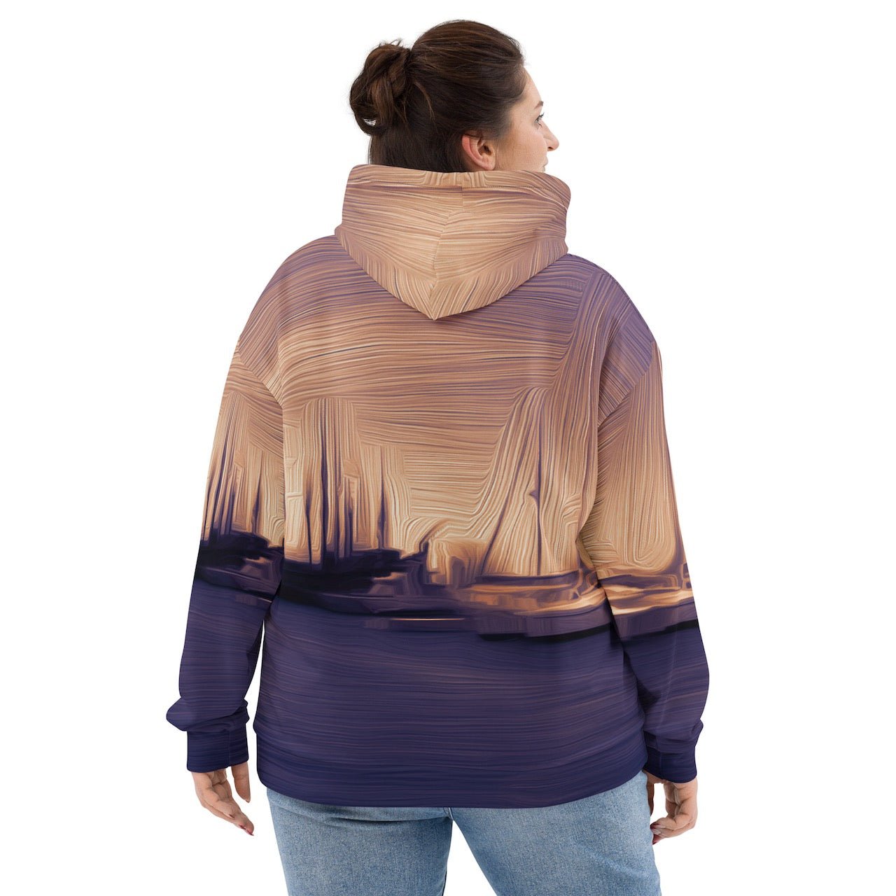 The Sleeping Yachts (at Sunset) - Unisex Hoodie - iSAW Company