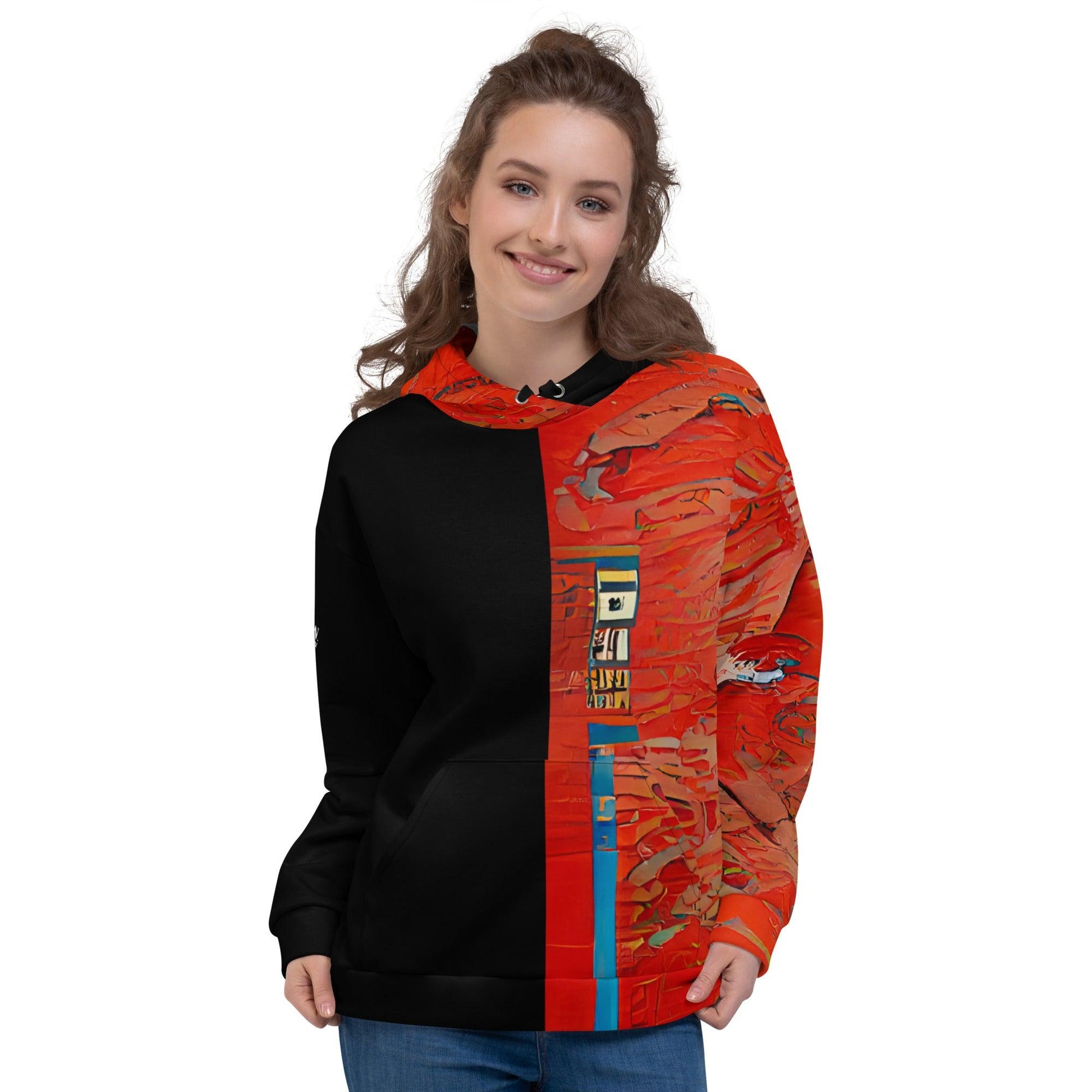 Half Black Half Hónghǎi - Unisex Hoodie - iSAW Company