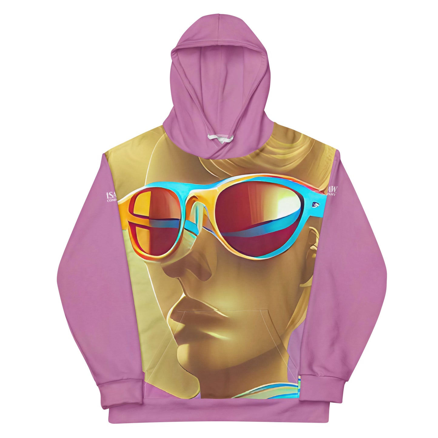 Retro Cool Pink - Womens Hoodie - iSAW Company