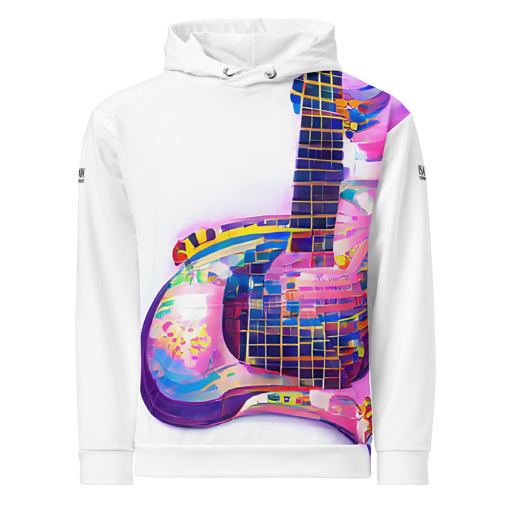 Hippie Guitar - Womens Hoodie - iSAW Company