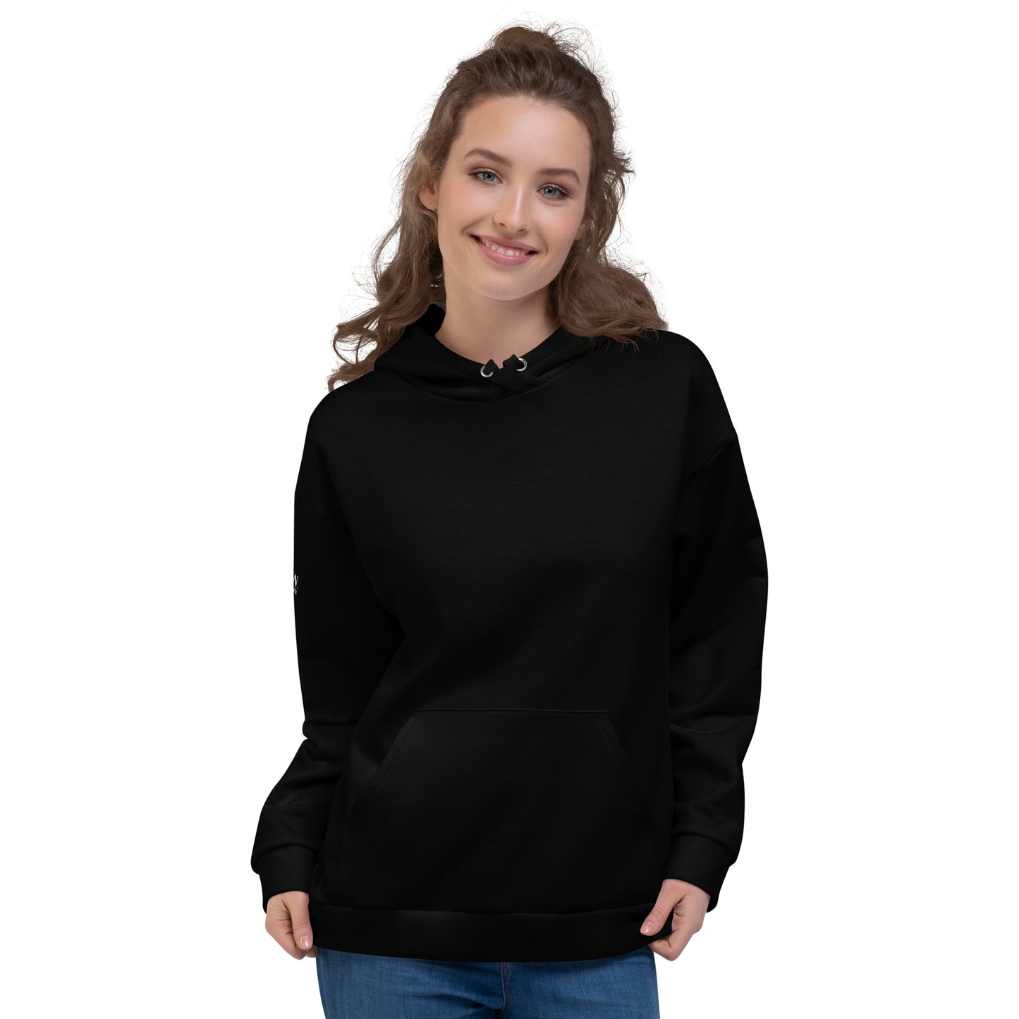 iSAW Unisex Black Hoodie - iSAW Company