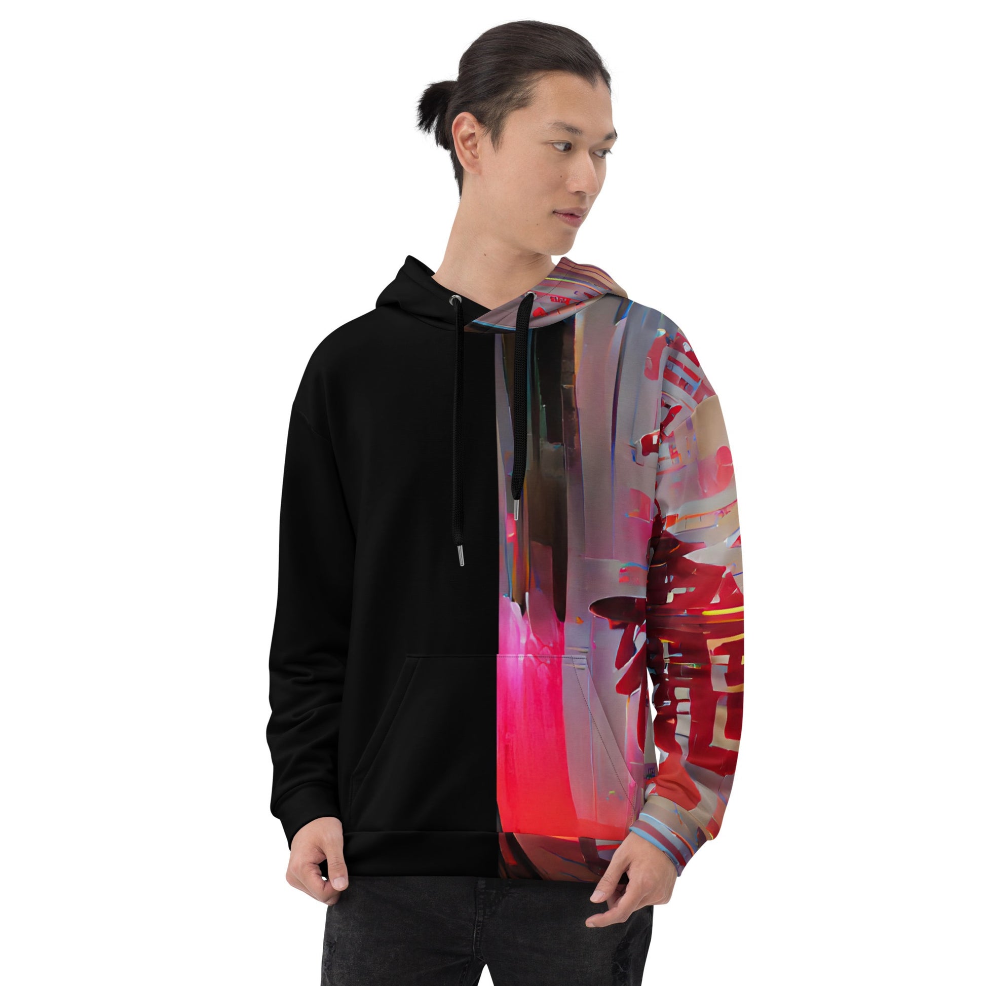 Half Black Half Báijiǔ - Unisex Hoodie - iSAW Company