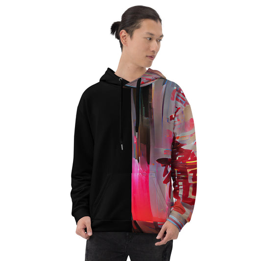 Half Black Half Báijiǔ - Unisex Hoodie - iSAW Company