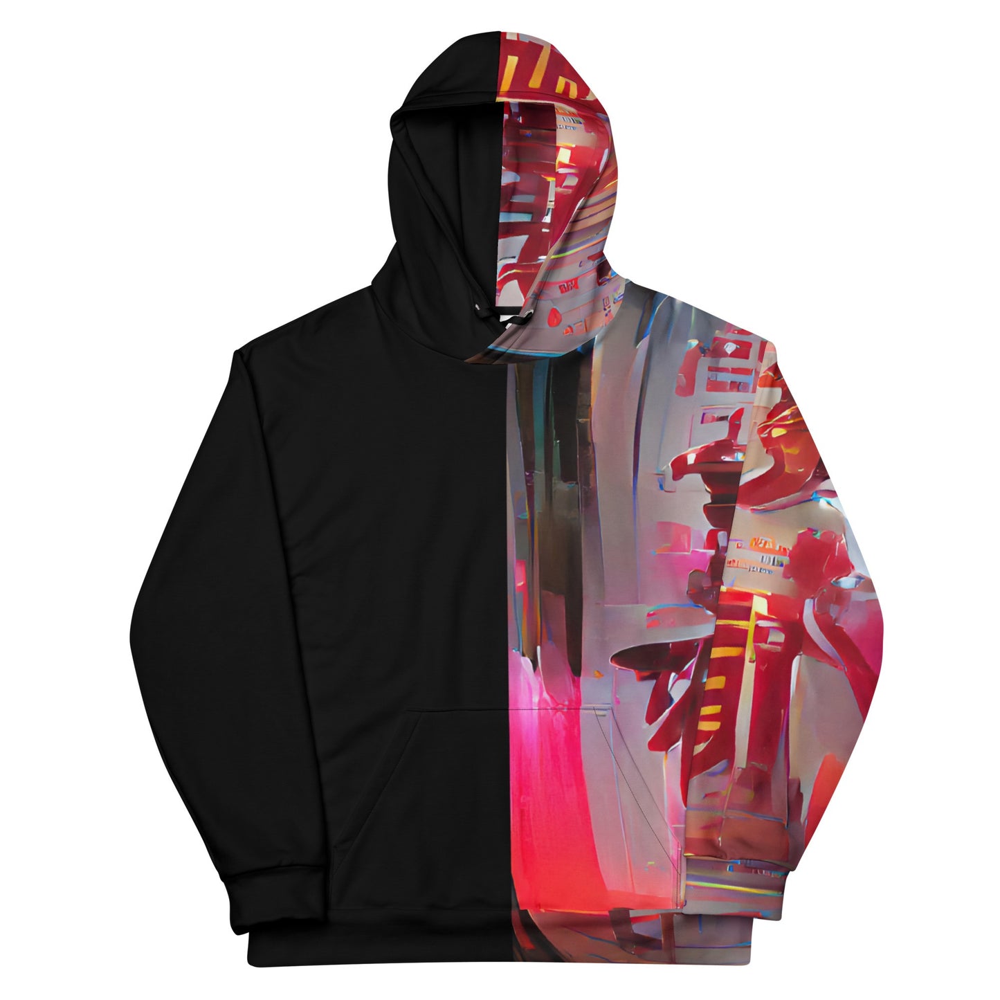 Half Black Half Báijiǔ - Unisex Hoodie - iSAW Company