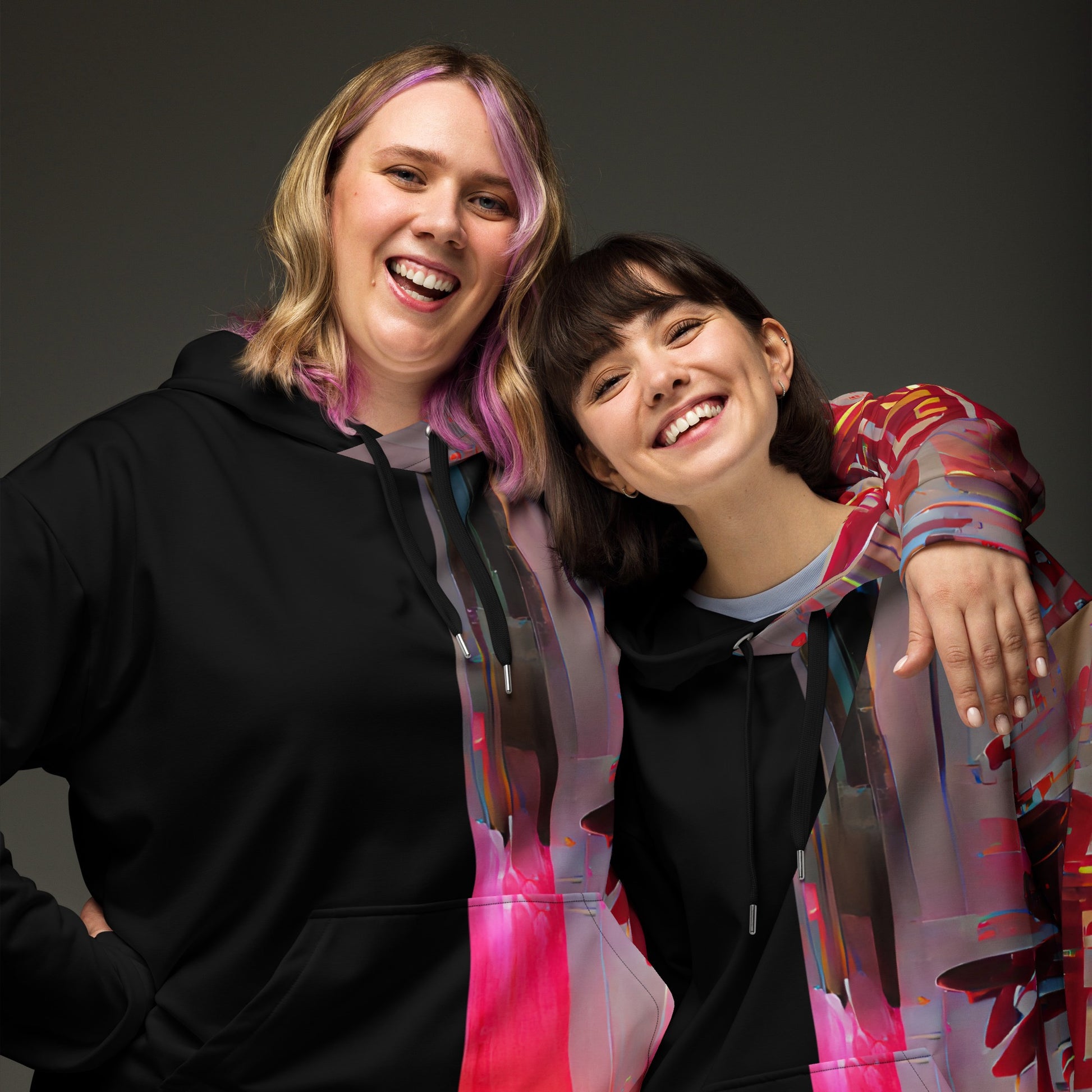 Half Black Half Báijiǔ - Unisex Hoodie - iSAW Company