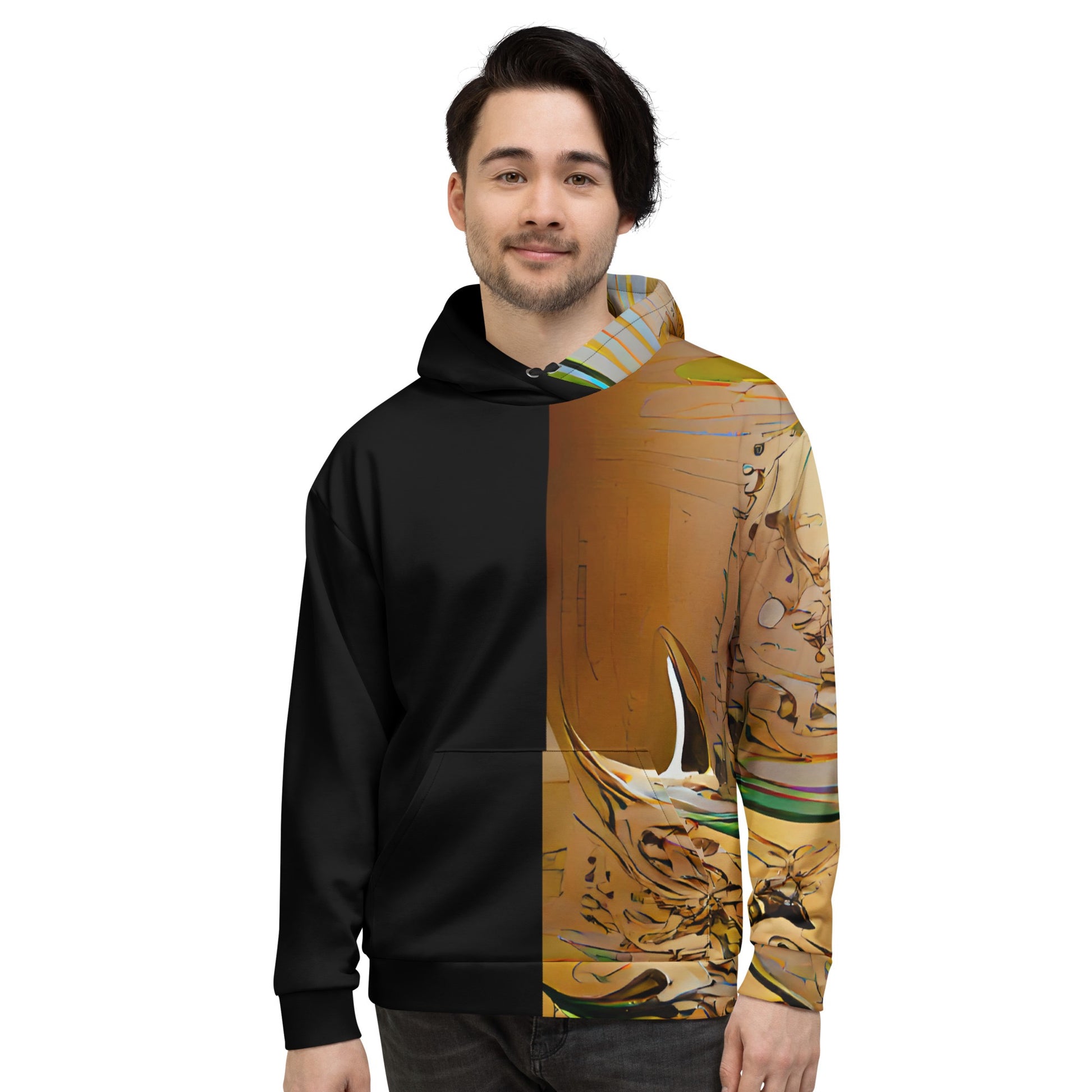 Half Black Half Gāolàng - Unisex Hoodie - iSAW Company