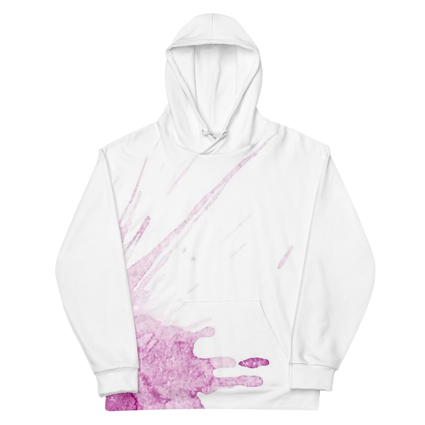 Watercolour Pink Splash - Unisex Hoodie - iSAW Company