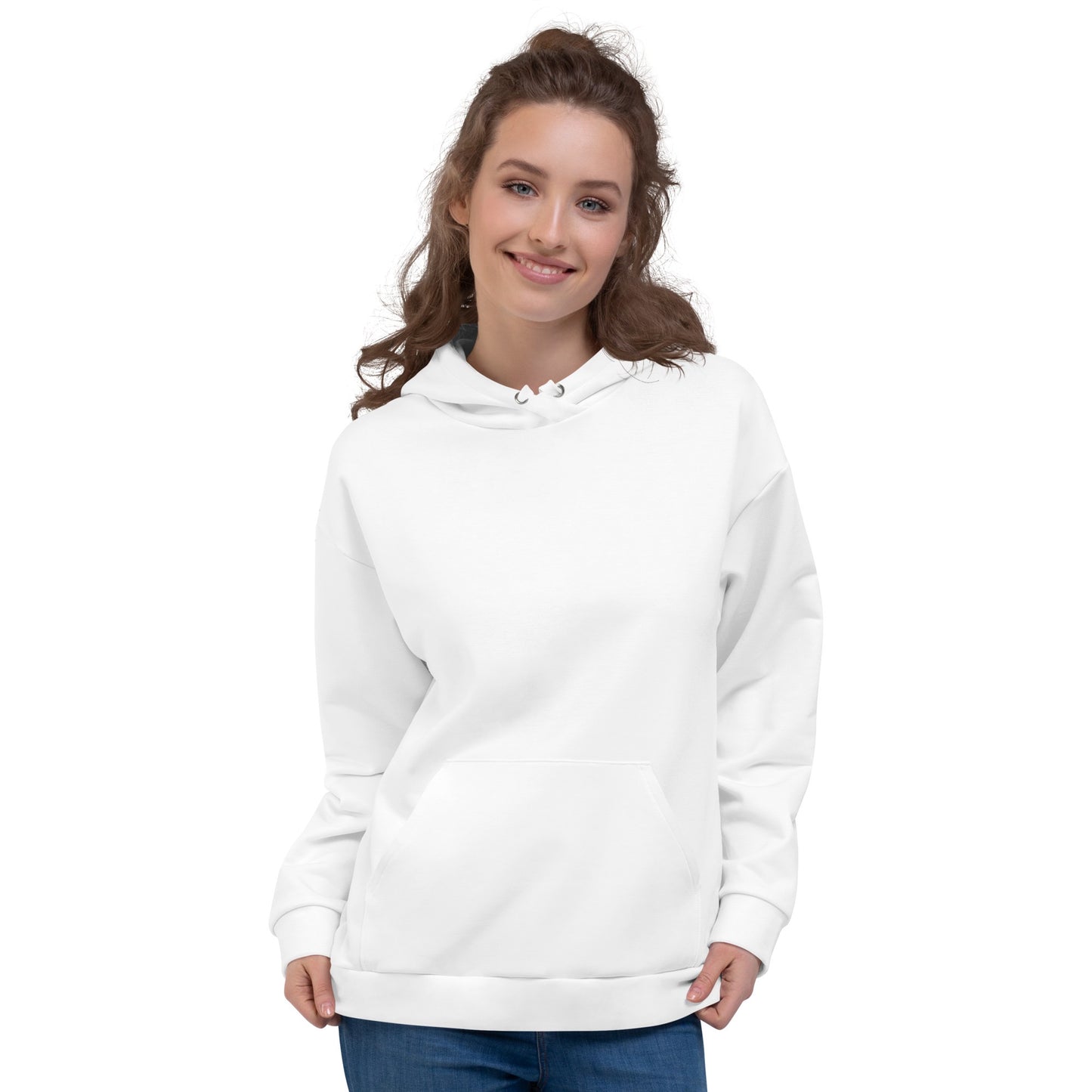 iSAW Unisex White Hoodie - iSAW Company - iSAW Company