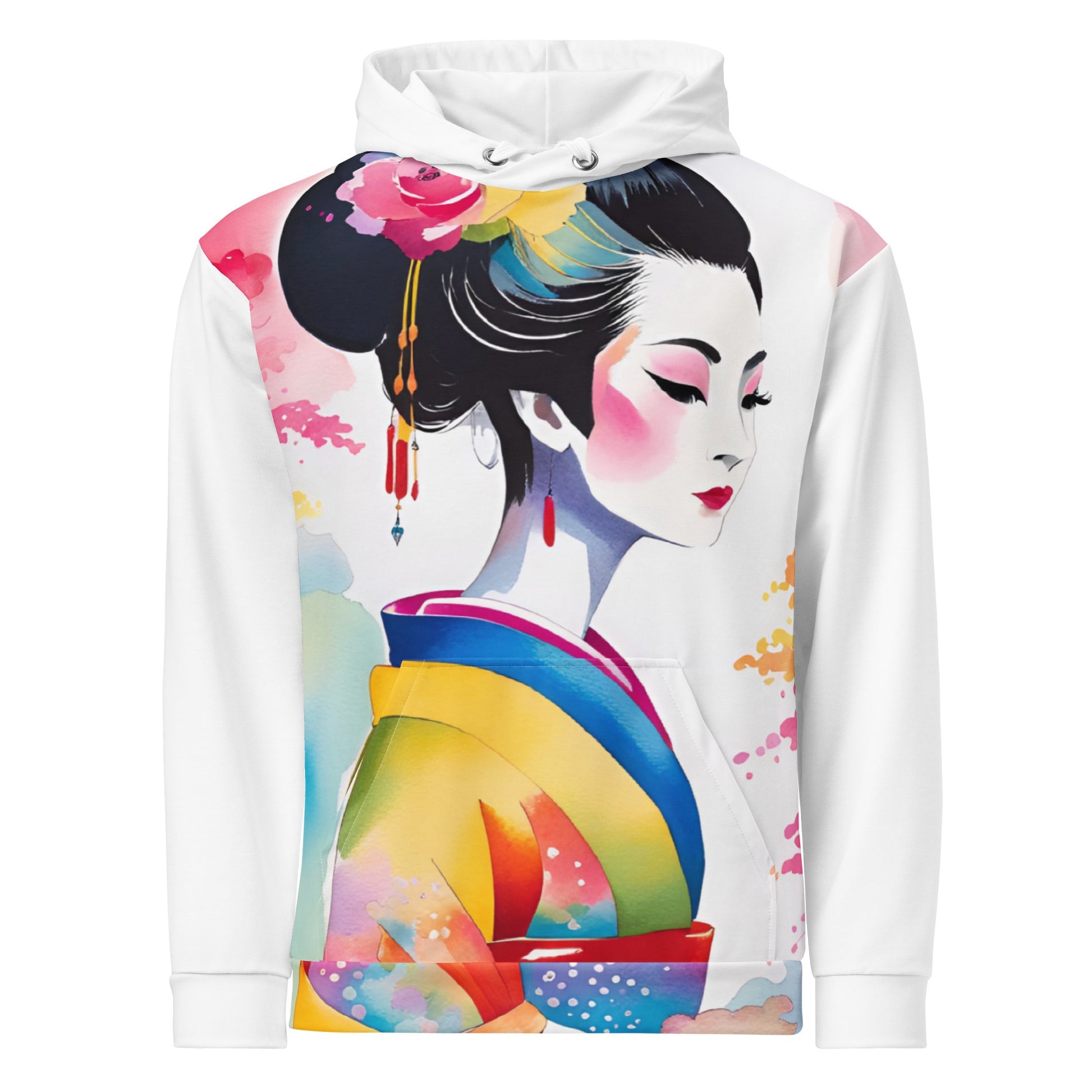 Geisha Girl - Womens Hoodie - iSAW Company