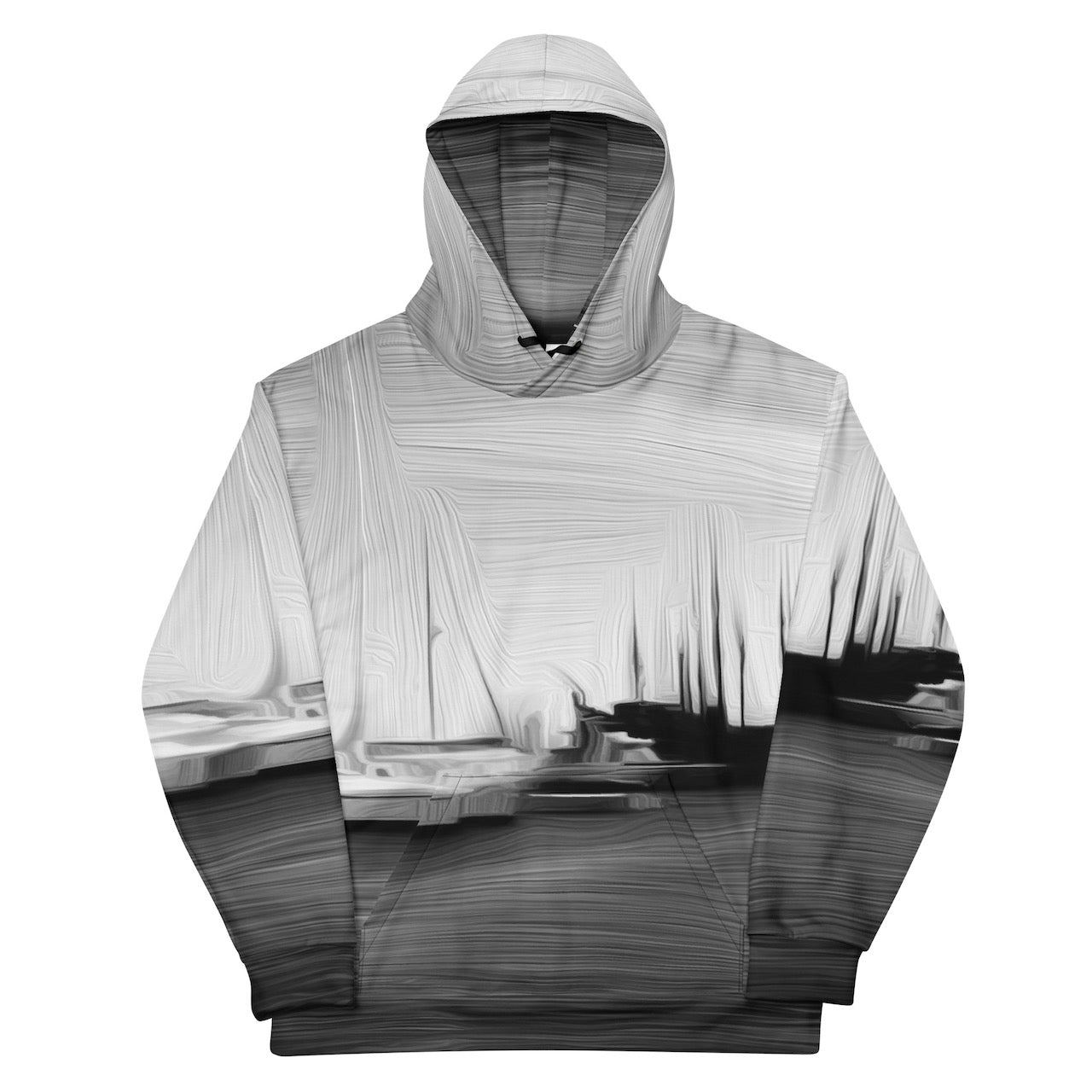 The Sleeping Yachts (at Night) - Unisex Hoodie - iSAW Company