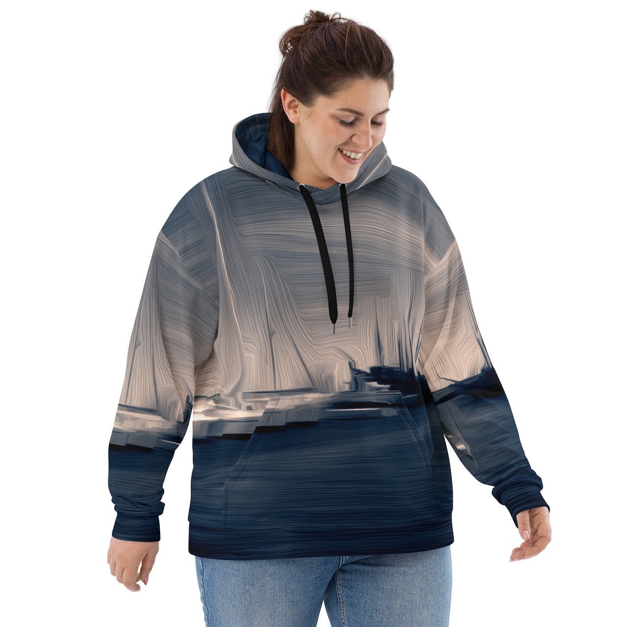 The Sleeping Yachts (at Sunrise) - Unisex Hoodie - iSAW Company