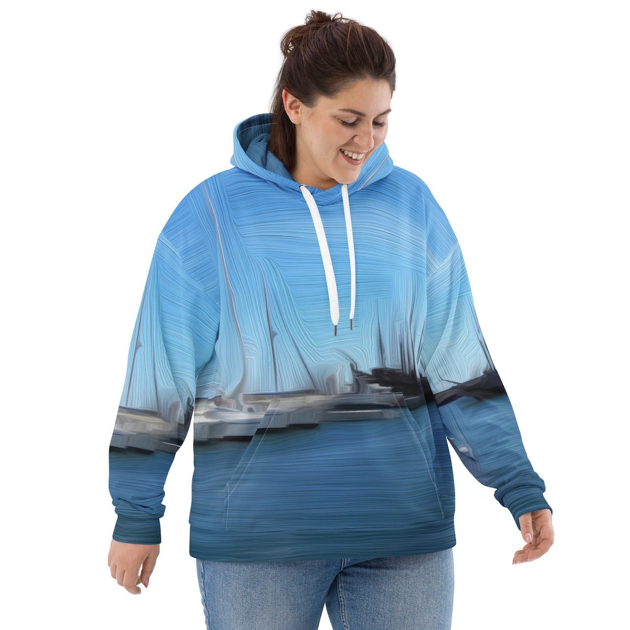 The Sleeping Yachts (at Morning) - Unisex Hoodie - iSAW Company