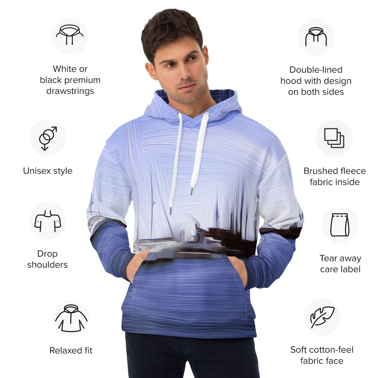 The Sleeping Yachts (at Afternoon) - Unisex Hoodie - iSAW Company