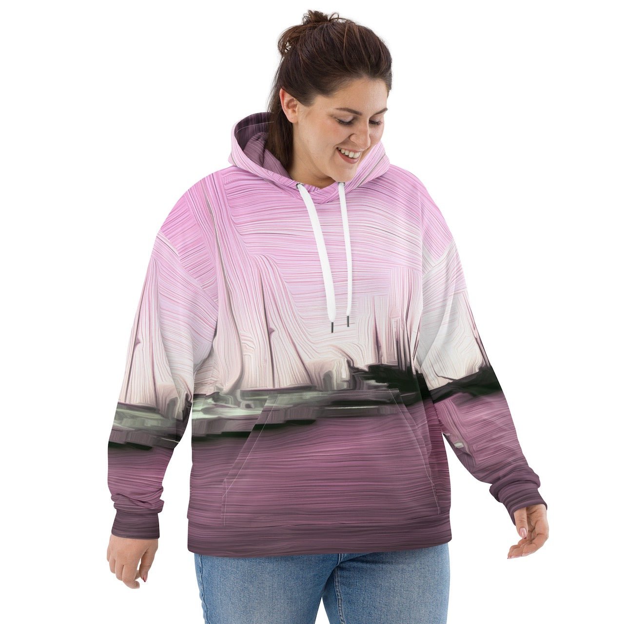 The Sleeping Yachts (at Evening) - Unisex Hoodie - iSAW Company