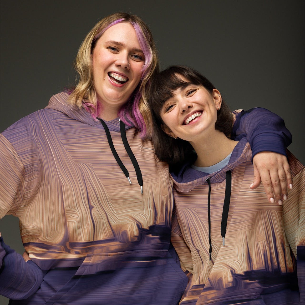 The Sleeping Yachts (at Sunset) - Unisex Hoodie - iSAW Company