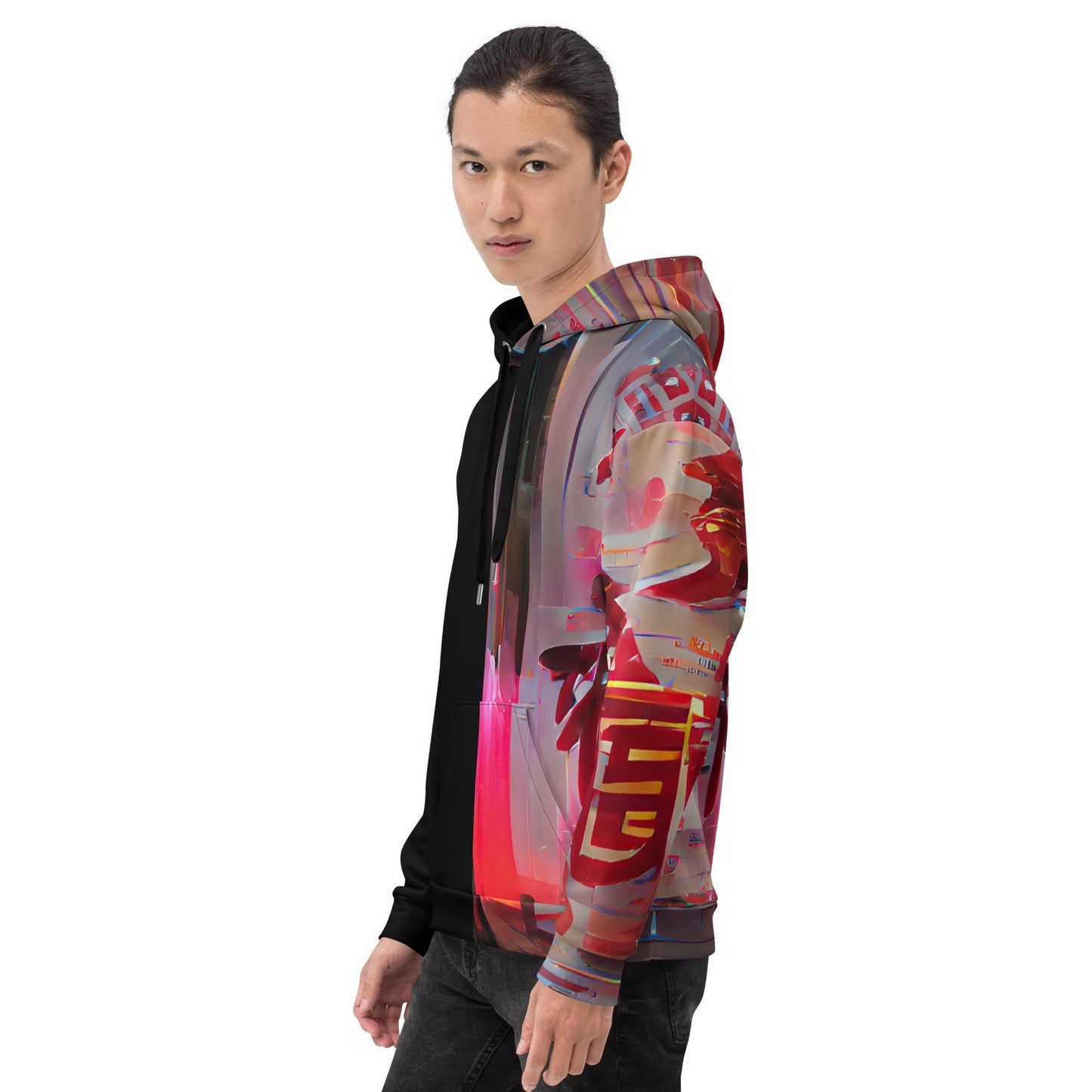 Half Black Half Báijiǔ - Unisex Hoodie - iSAW Company