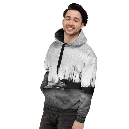 The Sleeping Yachts (at Night) - Unisex Hoodie - iSAW Company