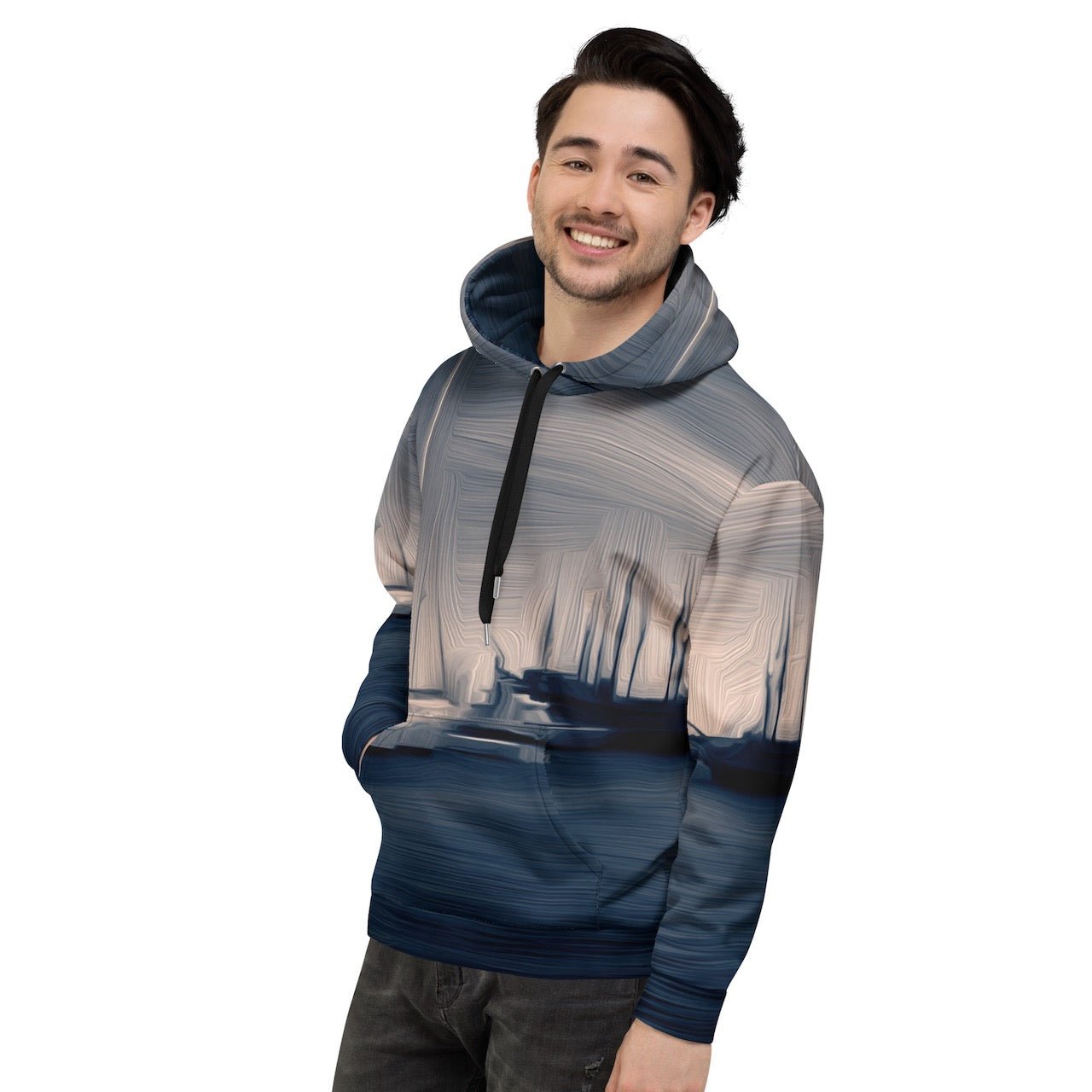 The Sleeping Yachts (at Sunrise) - Unisex Hoodie - iSAW Company