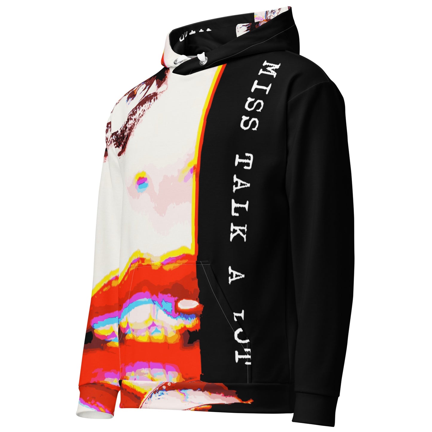 Miss Talk A Lot - Womens Hoodie - iSAW Company