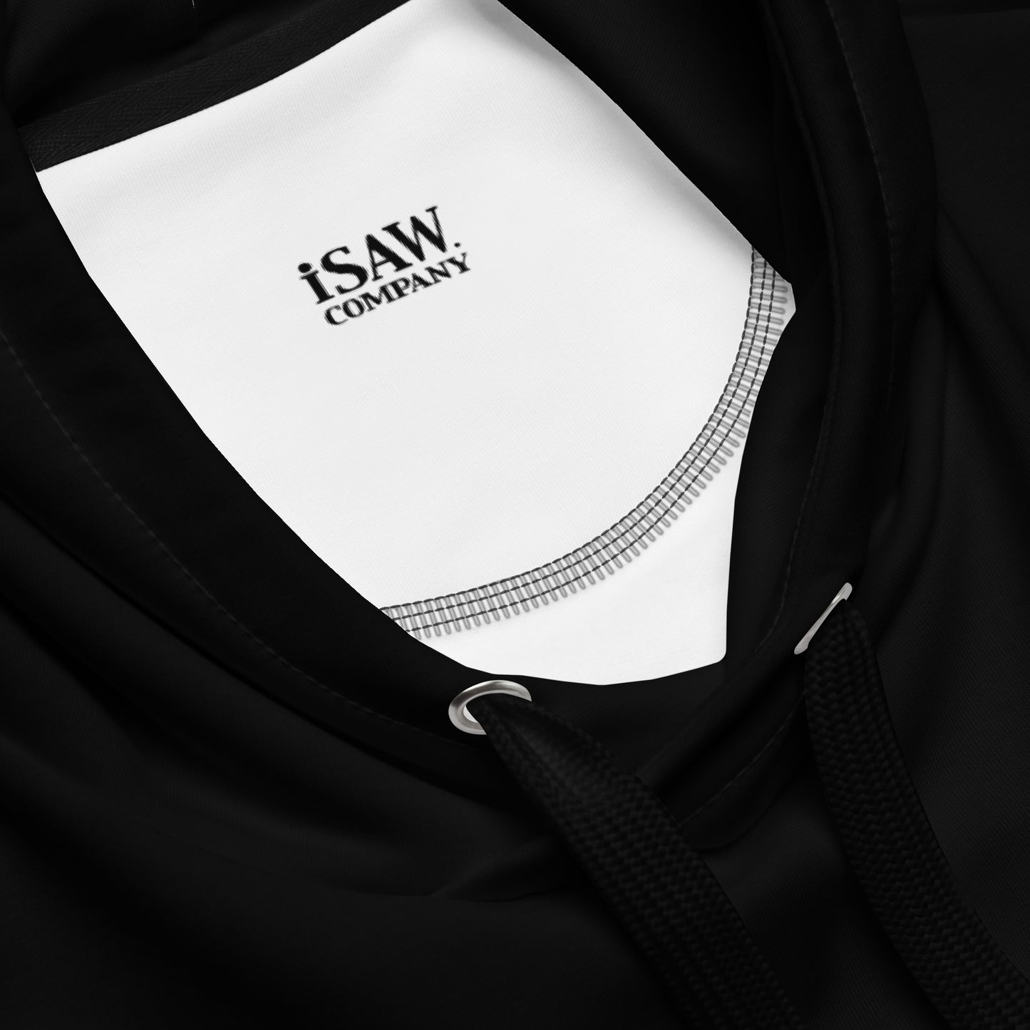 iSAW Unisex Black Hoodie - iSAW Company