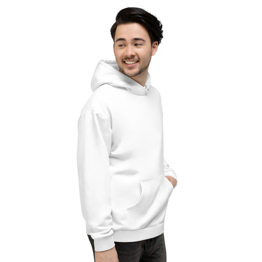 iSAW Unisex White Hoodie - iSAW Company - iSAW Company