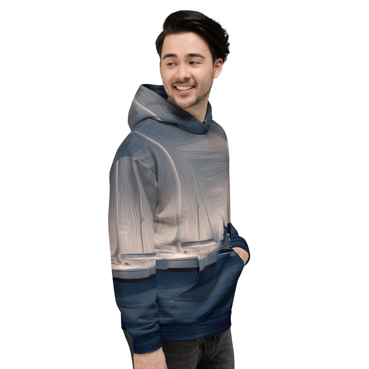 The Sleeping Yachts (at Sunrise) - Unisex Hoodie - iSAW Company