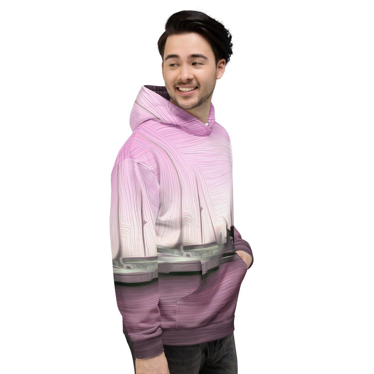 The Sleeping Yachts (at Evening) - Unisex Hoodie - iSAW Company