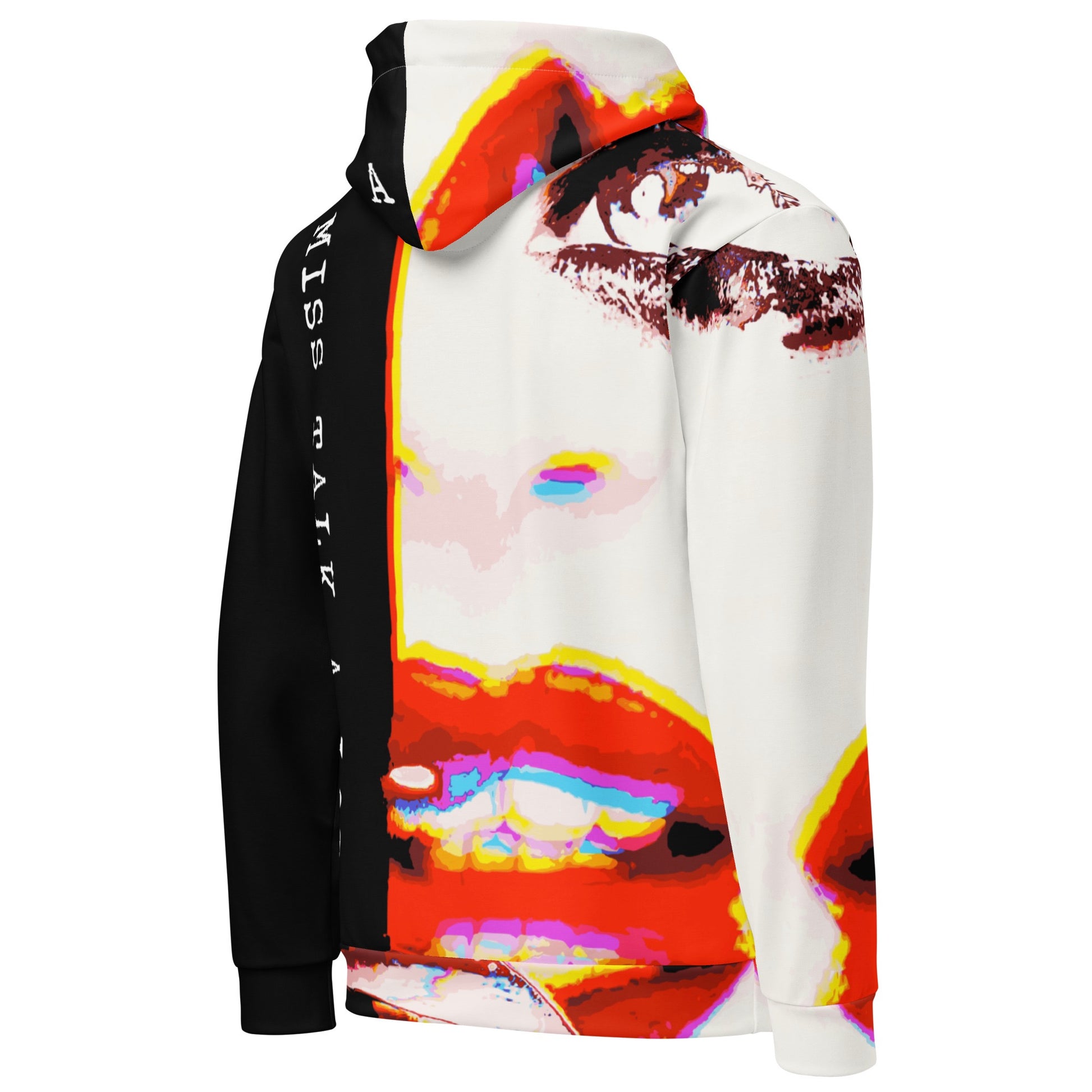 Miss Talk A Lot - Womens Hoodie - iSAW Company