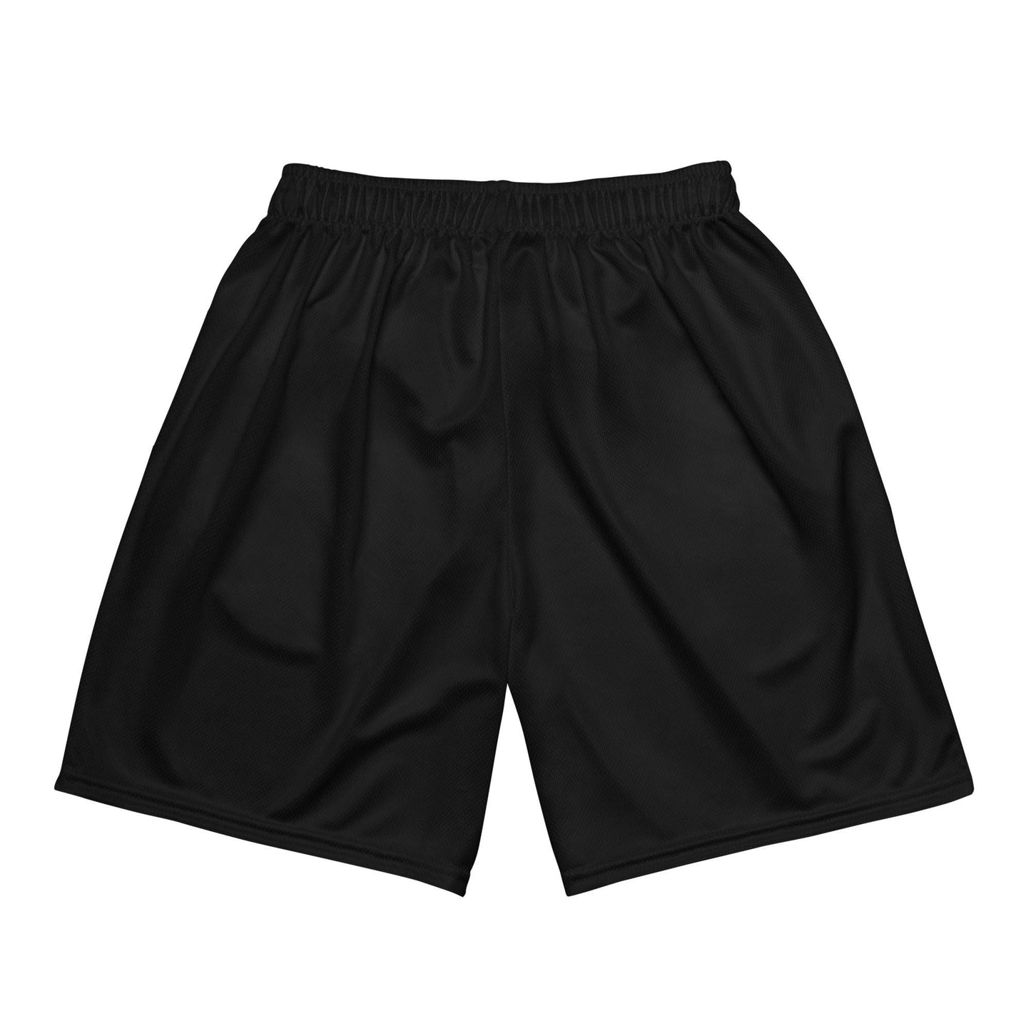 iSAW Unisex Black Mesh Shorts