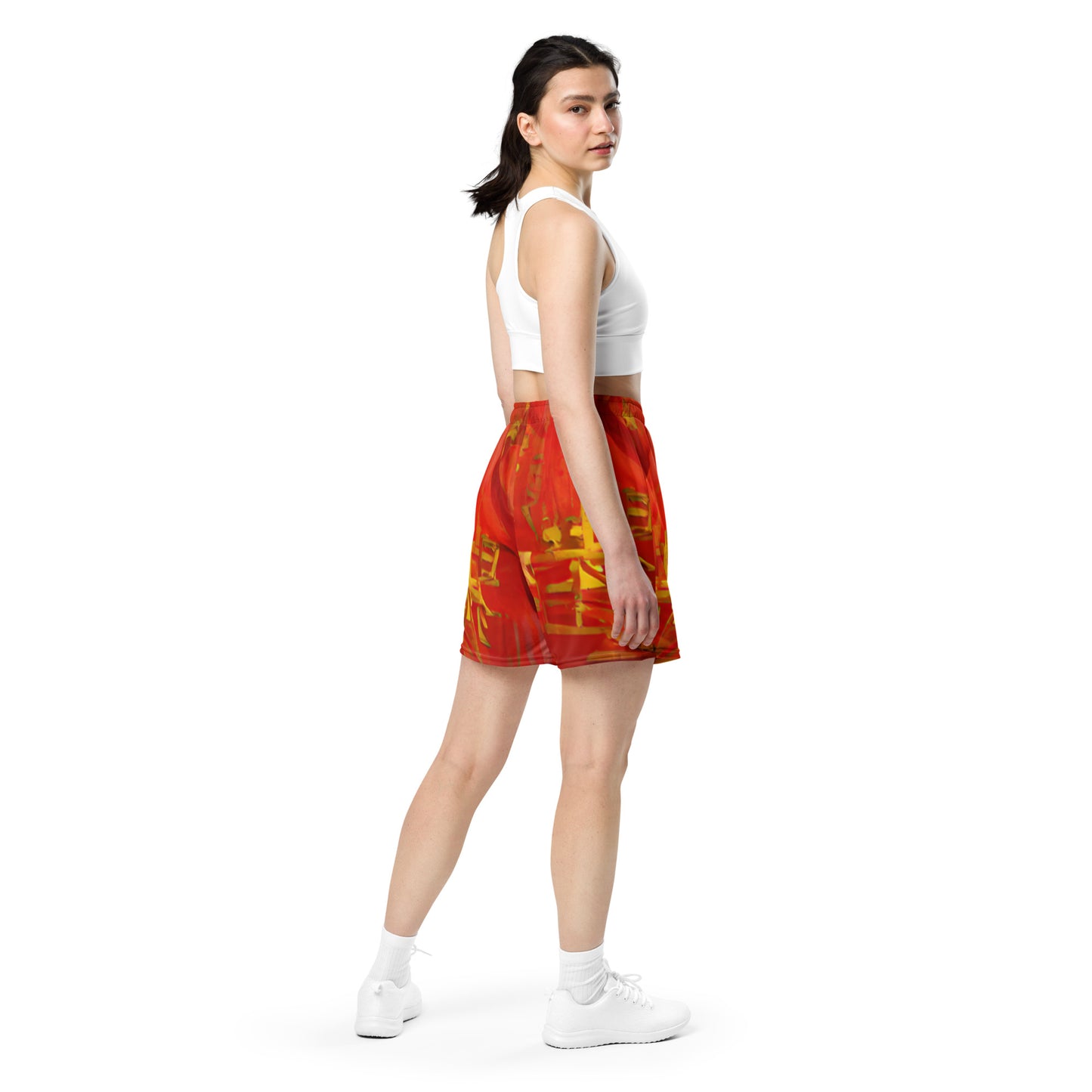 Qízhì - Unisex Mesh Shorts - iSAW Company