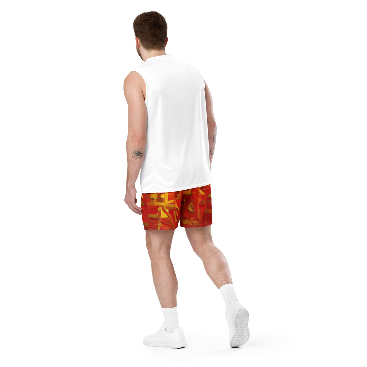 Qízhì - Unisex Mesh Shorts - iSAW Company